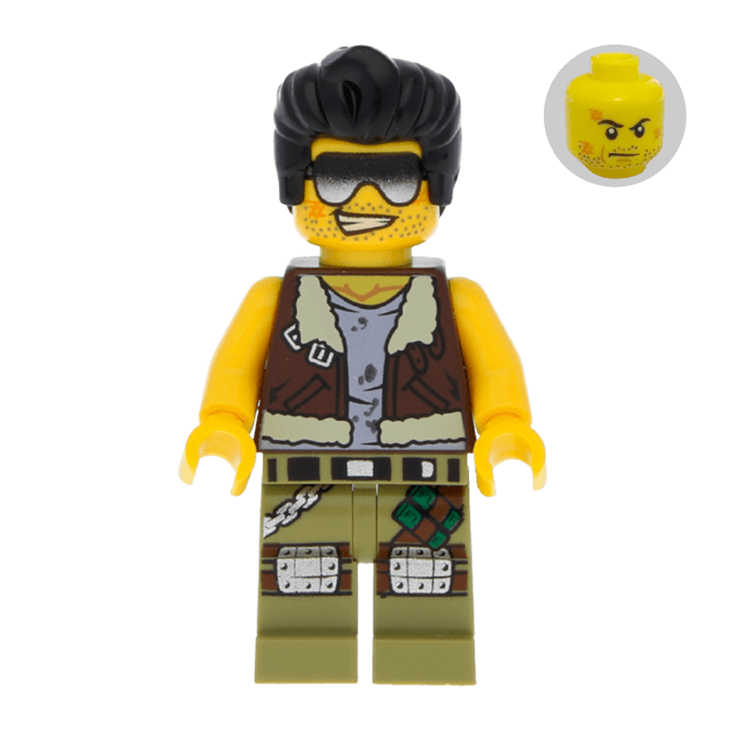 Lego Фигурка Monster Fighters Frank Rock Фрэнк Рок 9467 1 Ориг Б\У О - Retromagaz