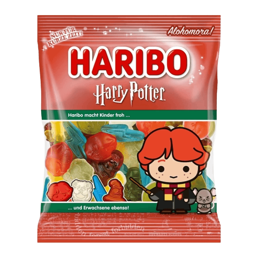Конфеты Жевательные Haribo Ron Weasley Harry Potter 160g - Retromagaz