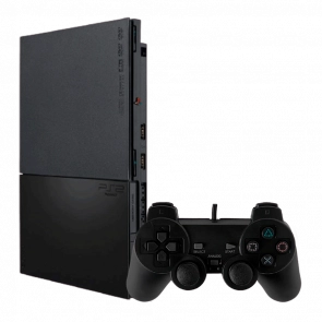 Консоль Sony PlayStation 2 Slim SCPH-9xxx Europe Black Б/У Хороший