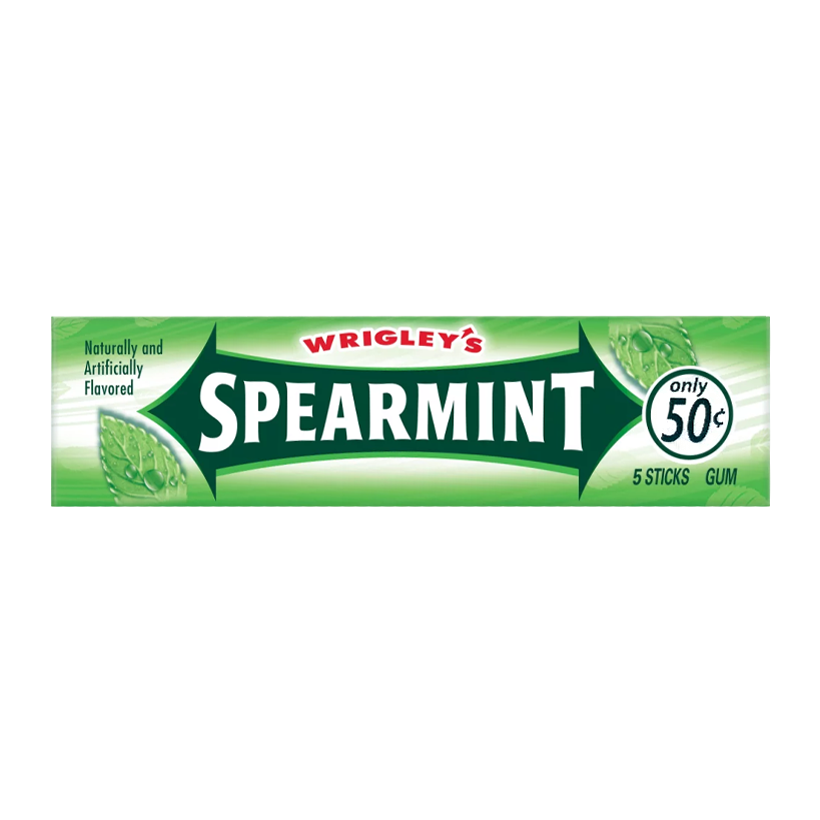 Жувальна Гумка Wrigley’s Spearmint 5 Sticks - Retromagaz