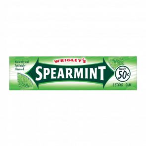 Жевательная Резинка Wrigley’s Spearmint 5 Sticks 15g - Retromagaz