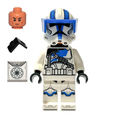 Фигурка Lego Республика Clone Heavy Trooper 501st Legion Phase 2 Star Wars sw1247 75345 Новый - Retromagaz