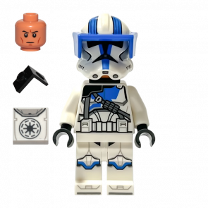 Фігурка Lego Республіка Clone Heavy Trooper 501st Legion Phase 2 Star Wars sw1247 75345 Новий - Retromagaz