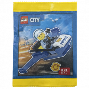 Конструктор Lego Policeman with Jet City 952307 cty1618 Новий - Retromagaz