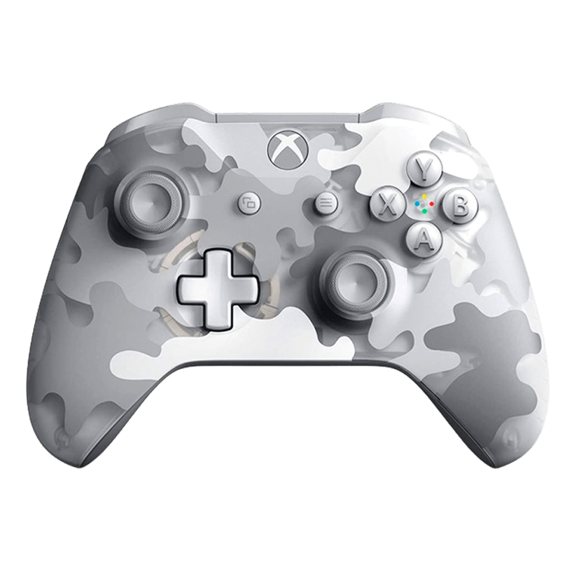 Геймпад Бездротовий Microsoft Xbox One Version 2 Arctic Camo Б/У - Retromagaz
