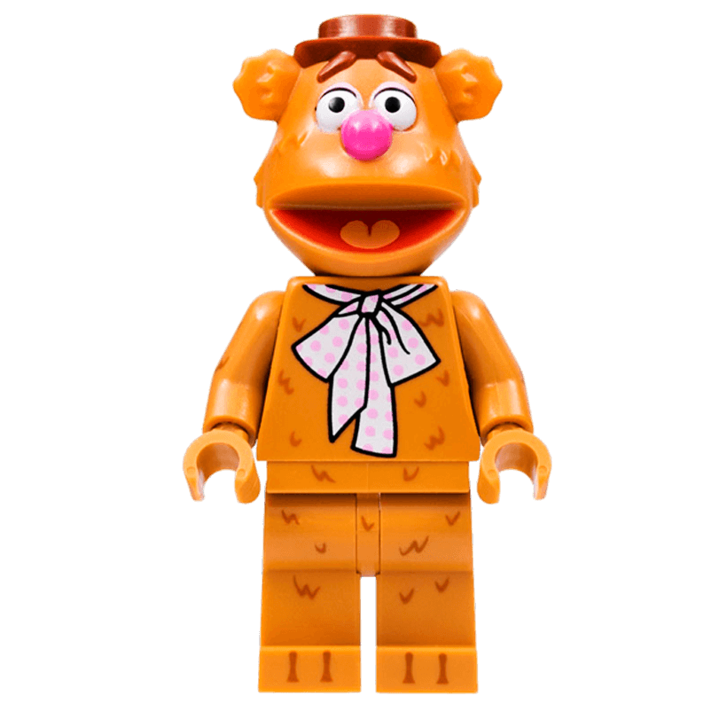 Фигурка Lego The Muppets Fozzie Bear TV Series coltm07 Б/У - Retromagaz