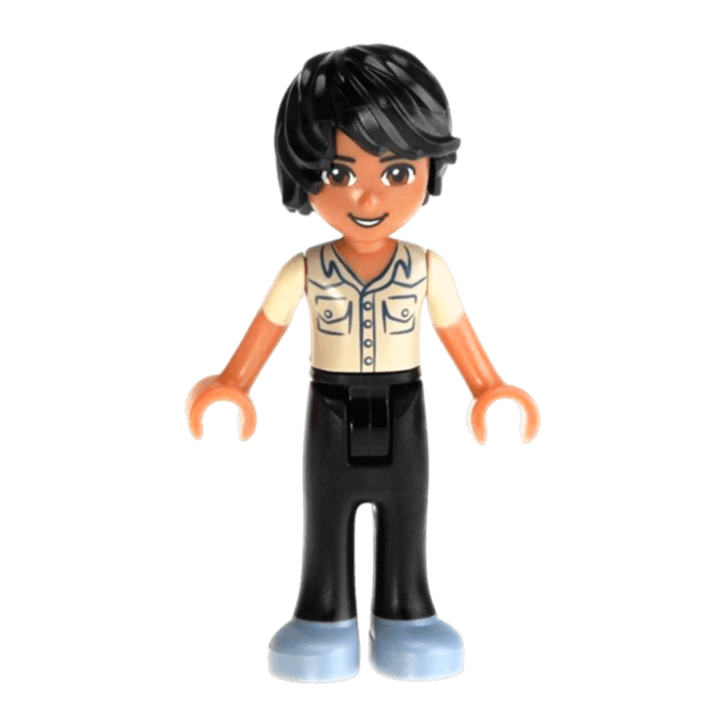 Фигурка Lego Boy Matthew Black Trousers Friends frnd112 1 Б/У - Retromagaz
