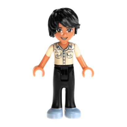 Фигурка Lego Boy Matthew Black Trousers Friends frnd112 1 Б/У - Retromagaz