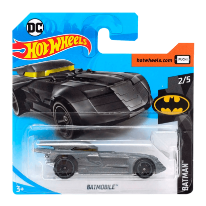 Машинка Базова Hot Wheels DC Batmobile Batman 1:64 FYF60 Grey - Retromagaz