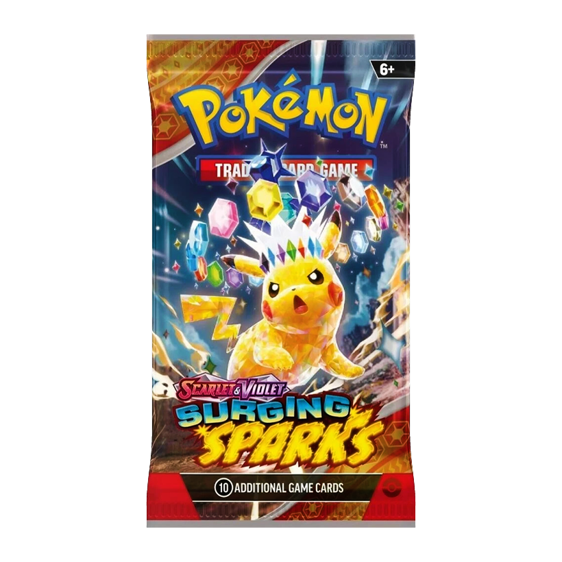 Картки Коллекционная Игра Pokemon Scarlet & Violet - Surging Sparks - Retromagaz