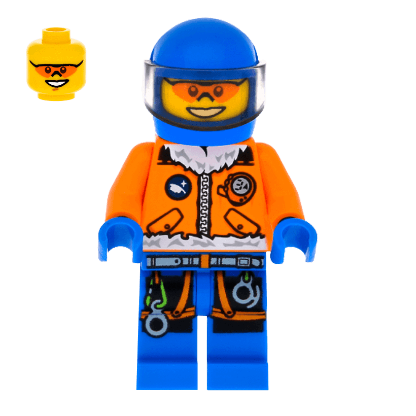 Фігурка Lego Arctic 973pb1683 Scout City cty0509 Б/У - Retromagaz