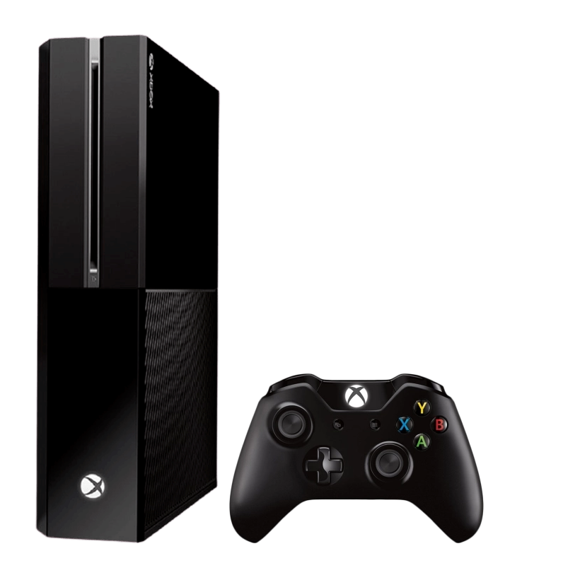 Набор Консоль Microsoft Xbox One 1TB Black Б/У  + Геймпад Беспроводной Version 1 - Retromagaz
