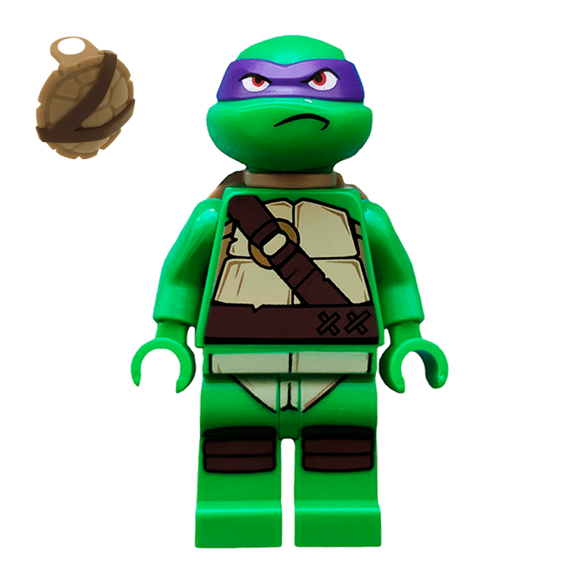 Фигурка Lego Teenage Mutant Ninja Turtles Donatello Cartoons tnt019 79101 Б/У - Retromagaz