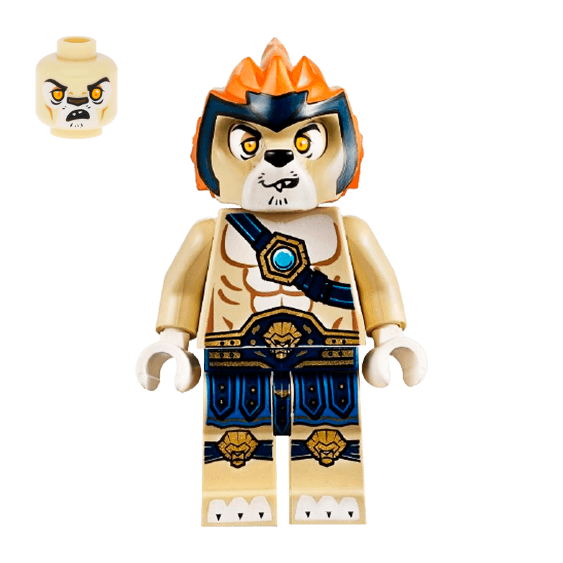 Фигурка Lego Lion Tribe Leonidas Legends of Chima loc017 Б/У - Retromagaz