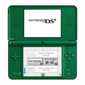 Консоль Nintendo DS i XL Модифікована 1GB Green + 10 Вбудованих Ігор Б/У