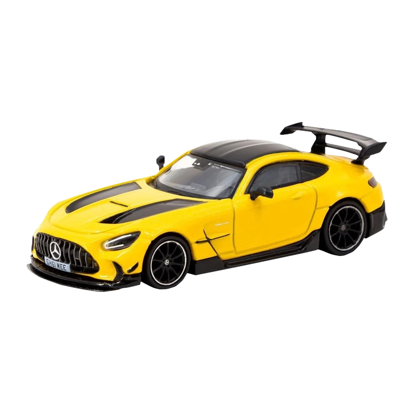 Машинка Premium Tarmac Works Mercedes-Benz AMG GT Black Series GLOBAL64 1:64 T64G-042-SHMEE Yellow - Retromagaz