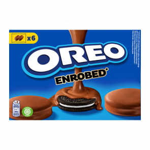 Печенье Oreo Enrobed Milk Choc (6 Пачек) 246g - Retromagaz