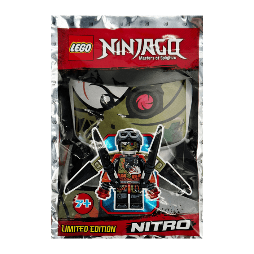 Конструктор Lego Фігурка Nitro Foil Pack Ninjago 891844 njo0487 Новий - Retromagaz