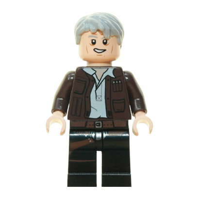 Фигурка Lego Han Solo Old Lopsided Grin Star Wars Повстанец sw0675 Б/У - Retromagaz