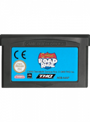 Игра Nintendo Game Boy Advance The Simpsons: Road Rage Английская Версия Только Картридж Б/У - Retromagaz