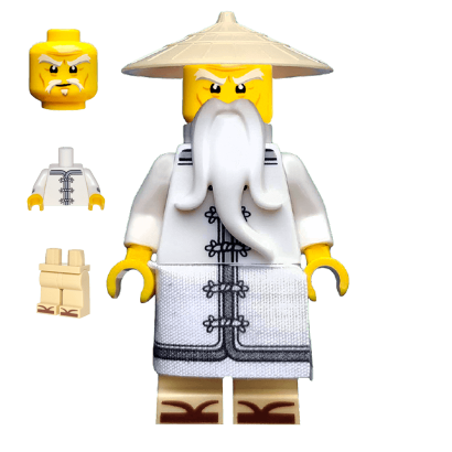 Фигурка Lego Master Sensei Wu Ninjago Другое njo354 1 Б/У - Retromagaz