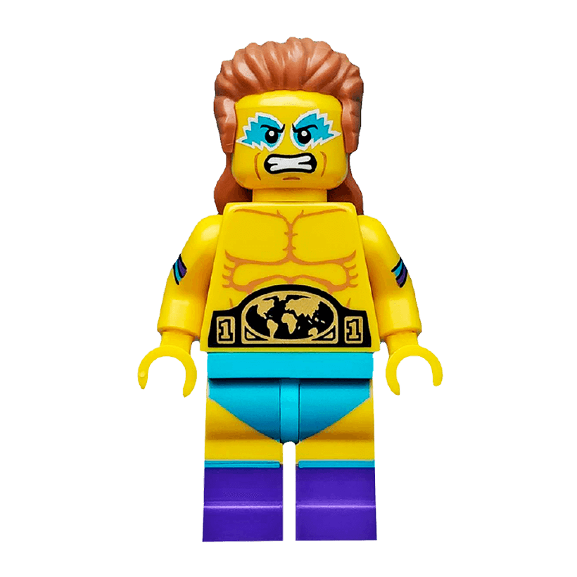 Фигурка Lego Series 15 Wrestling Champion Collectible Minifigures col241 Б/У - Retromagaz