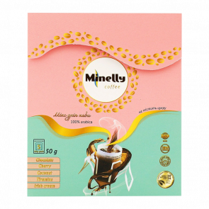 Дрип-кофе Minelly Набор 5 Дрипов 50g - Retromagaz
