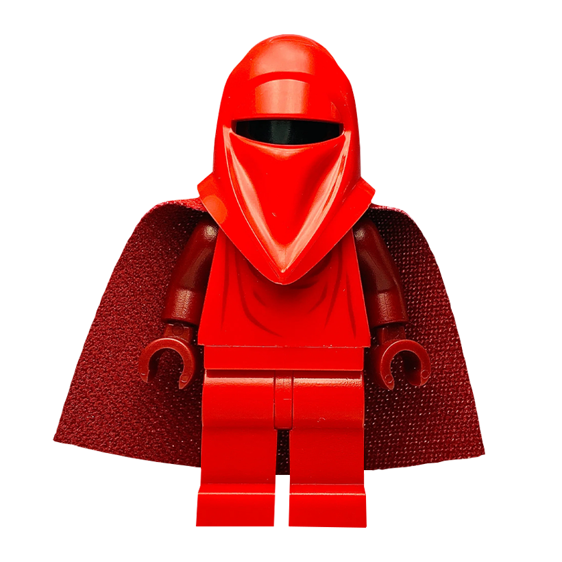 Фігурка Lego Імперія Imperial Royal Guard Dark Red Arms and Hands Spongy Cape Star Wars sw0521b Б/У - Retromagaz