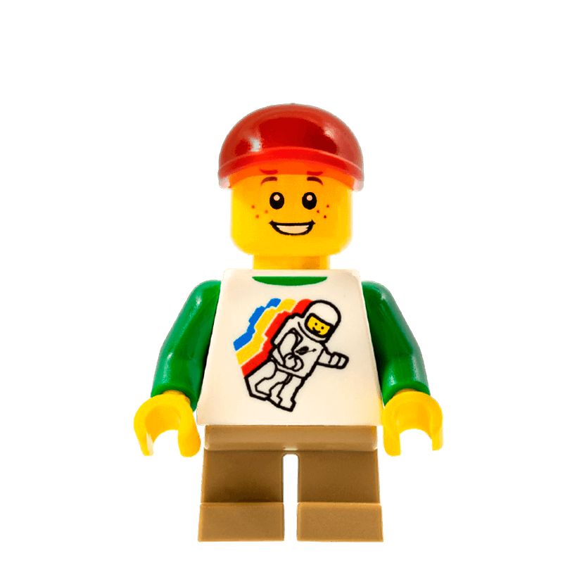 Фигурка Lego People 973pb0549 Classic Space Minifigure Floating Pattern City cty0436 Б/У - Retromagaz