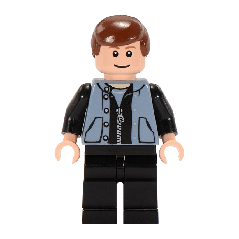 Фигурка Lego Marvel Peter Parker 3 Sand Blue Vest Black Legs Super Heroes spd031 Б/У - Retromagaz