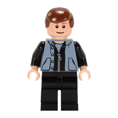 Фигурка Lego Marvel Peter Parker 3 Sand Blue Vest Black Legs Super Heroes spd031 Б/У - Retromagaz