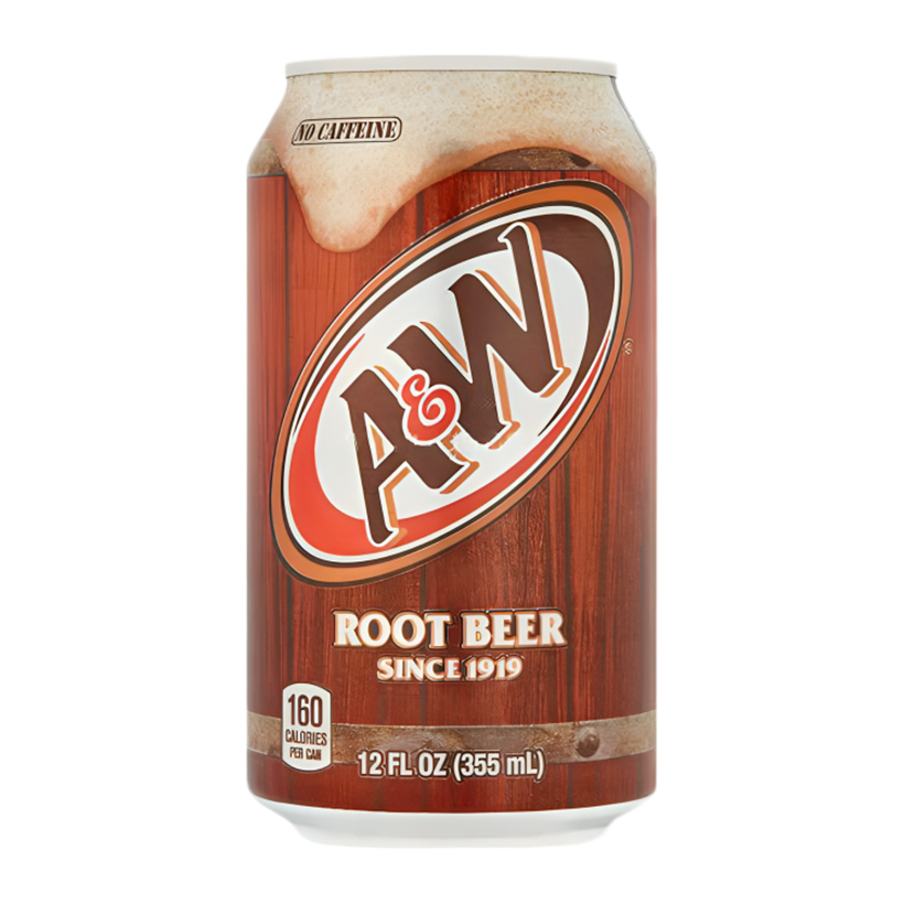 Напій A&W Root Beer 355ml - Retromagaz
