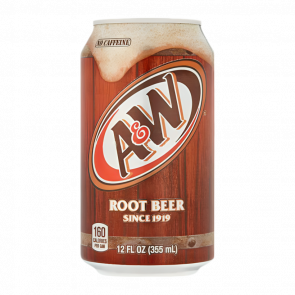 Напій A&W Root Beer No Caffeine 355ml - Retromagaz