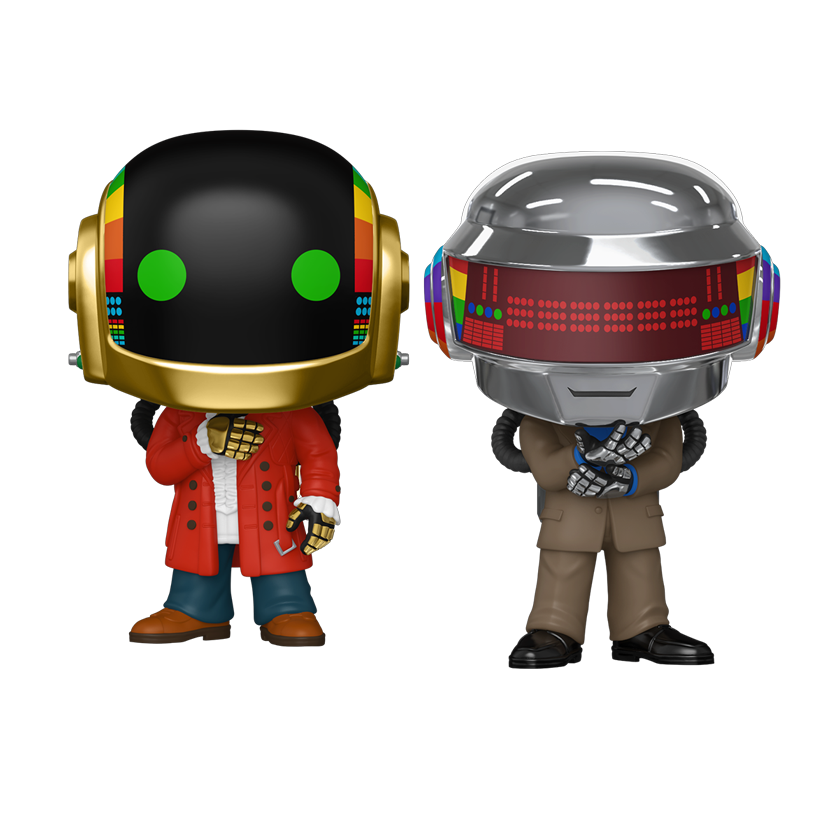 Пак Фигурок FUNKO POP! Дафт Панк Дискавери Daft Punk Discovery Era 2-Pack 97mm 90143 - Retromagaz