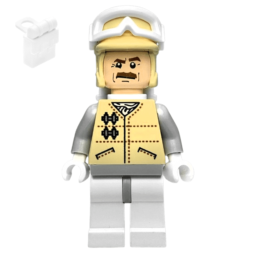 Фигурка Lego Повстанец Hoth Officer Star Wars sw0258 1 Б/У - Retromagaz