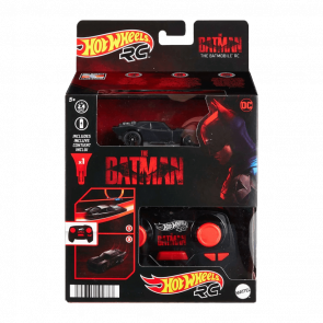 Машинка Радіокерована Hot Wheels R/C The Batman Batmobile Vehicle HBL43 1:64 Black