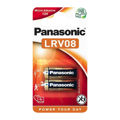 Батарейка Panasonic A23 LRV08 Alkaline 2шт - Retromagaz