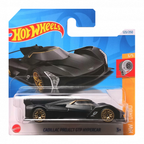 Машинка Базовая Hot Wheels Cadillac Project GTP Hypercar Turbo 1:64 HRY60 Black - Retromagaz