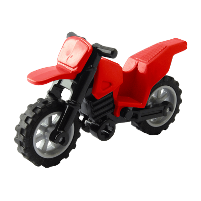 Транспорт Lego Dirt Bike Мотоцикл 50860c11 4520532 6058147 4530673 4242385 Red Б/У - Retromagaz