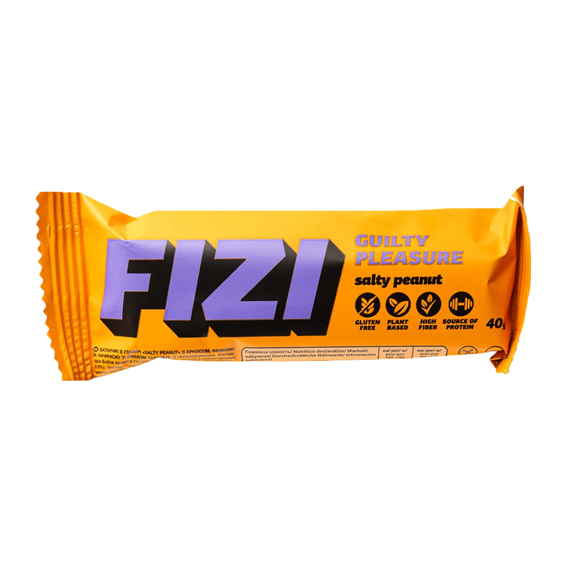 Батончик Fizi Salty Peanut 45g - Retromagaz