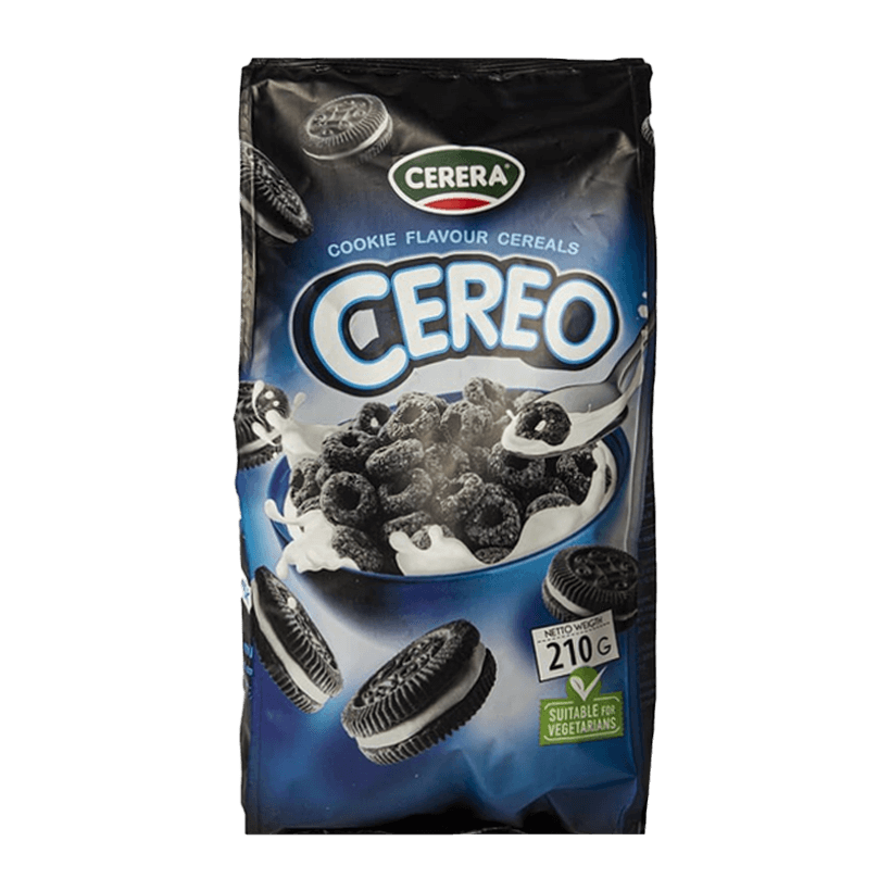 Сухий Сніданок Cerera Cookie Hoops 210g - Retromagaz