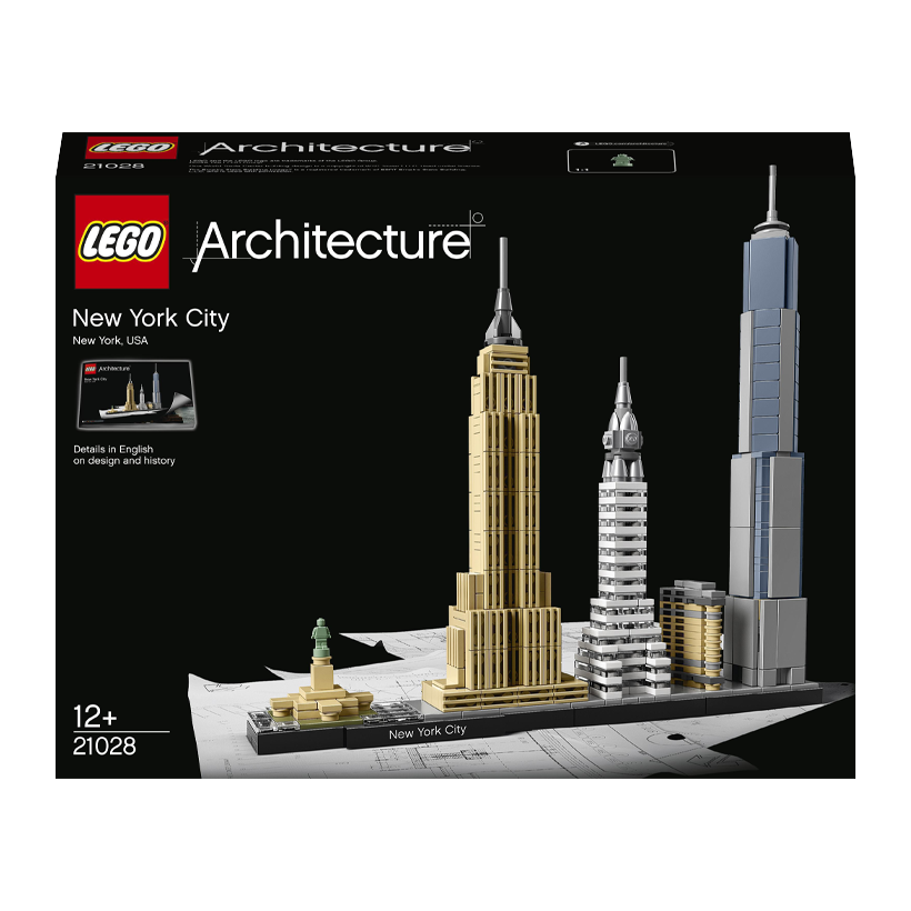 Конструктор Lego Нью-Йорк Architecture 21028 Новый - Retromagaz