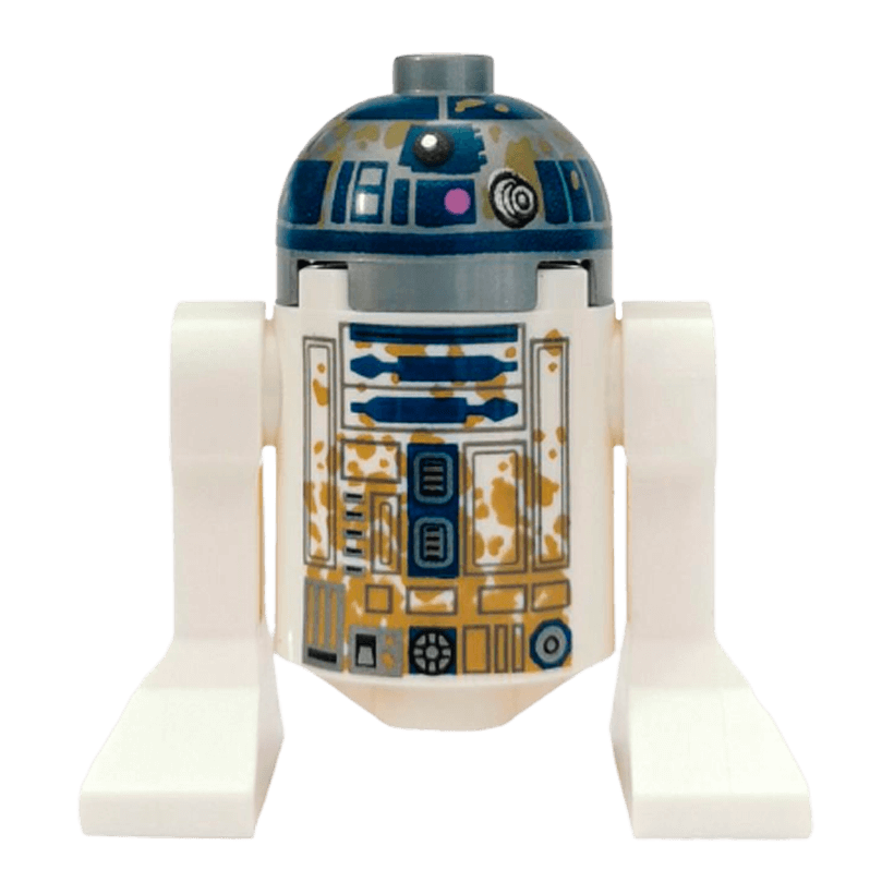 Фігурка Lego Дроїд Astromech R2-D2 Dirt Stains Star Wars sw0908 75208 Б/У - Retromagaz