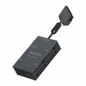 Multitap Sony PlayStation 2 FAT SCPH-10090 4P Black 0.3m Б/У - Retromagaz