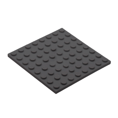 Пластина Lego Звичайна 8 x 8 41539 42534 4163154 4210802 Dark Bluish Grey 4шт Б/У - Retromagaz