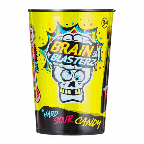 Цукерки Brain Blasterz Суперкислі Yellow Sour Candy 48g - Retromagaz