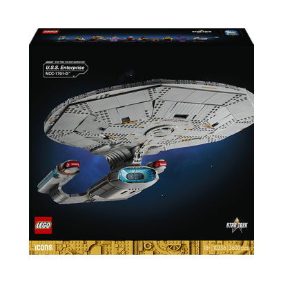 Конструктор Lego Star Trek: U.S.S. Enterprise NCC-1701-D™ Icons 10356 Новий - Retromagaz