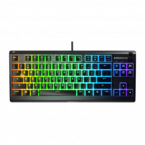 Клавіатура Дротовий SteelSeries Apex 3 TKL (64831) Black Новий - Retromagaz