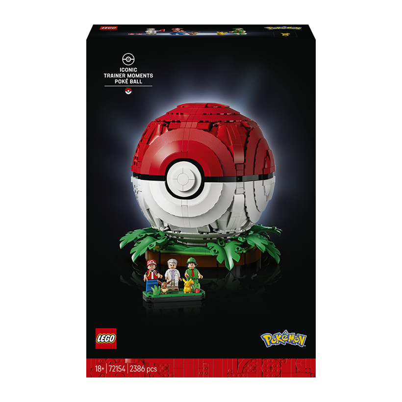 Конструктор Lego Моменти Тренера: Покебол Pokémon 72154 Новий - Retromagaz