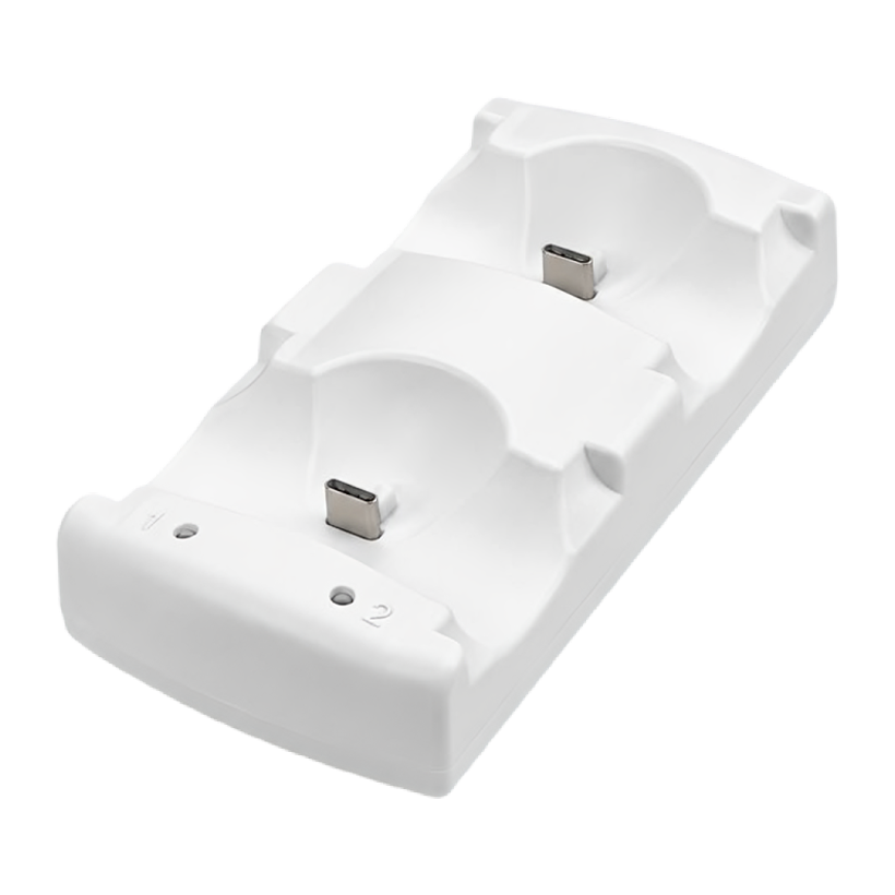 Зарядний Пристрій Дротовий RMC PlayStation 5 Dual Charge Station White Новий - Retromagaz